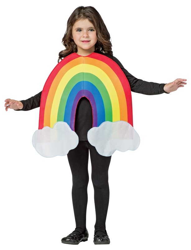 Rasta Imposta Rainbow Costume, Child Size 4-6X GC630746