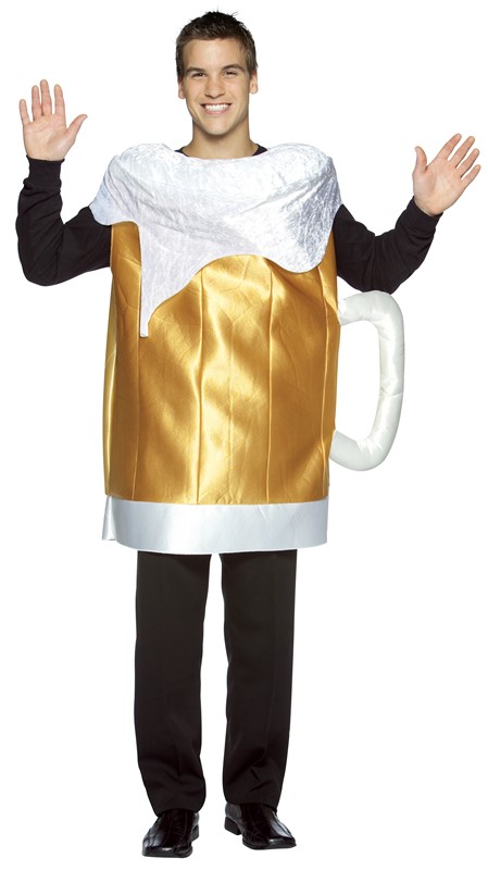 Rasta Imposta Beer Mug Costume, Adult One Size GC7075