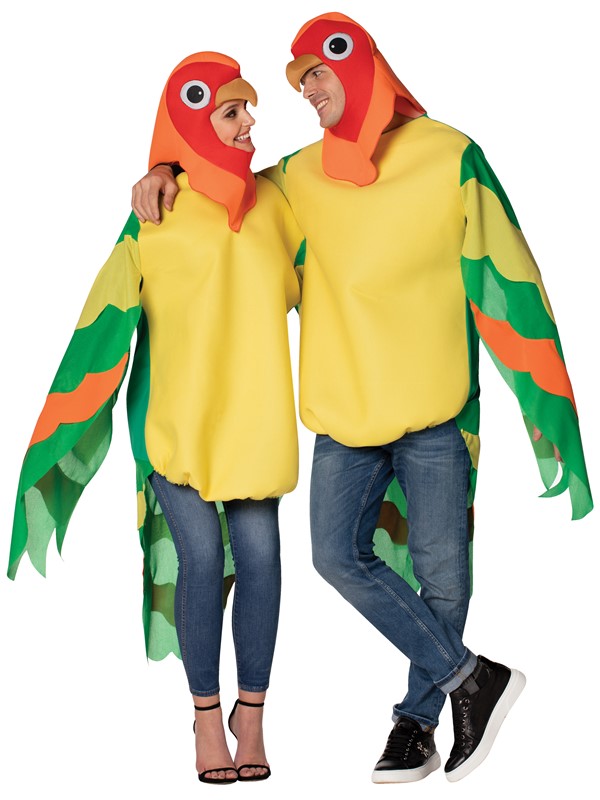 Rasta Imposta Love Birds Couples Halloween Costume, Adult One Size GC6376