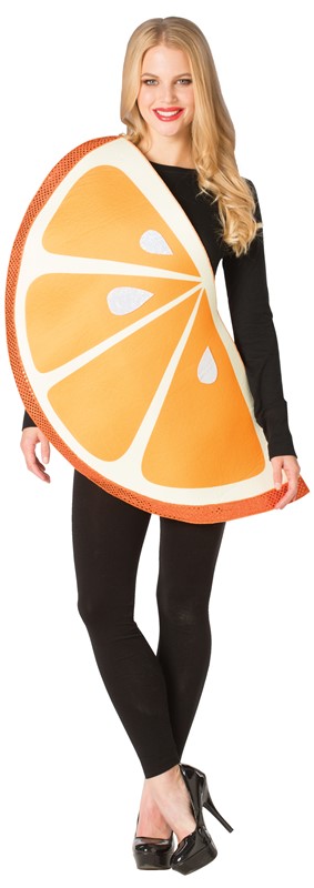 Rasta Imposta Orange Fruit Slice Halloween Costume, Adult One Size 6188