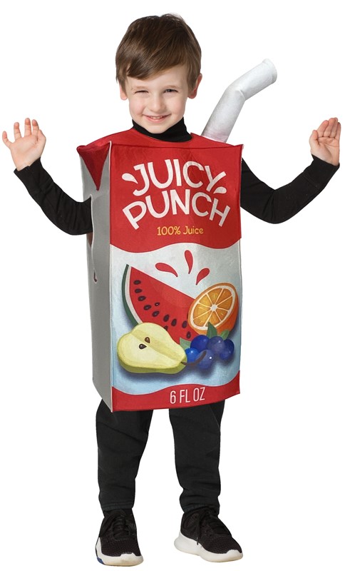 Rasta Imposta Juice Box Costume, Child Size 3-4 1231-34