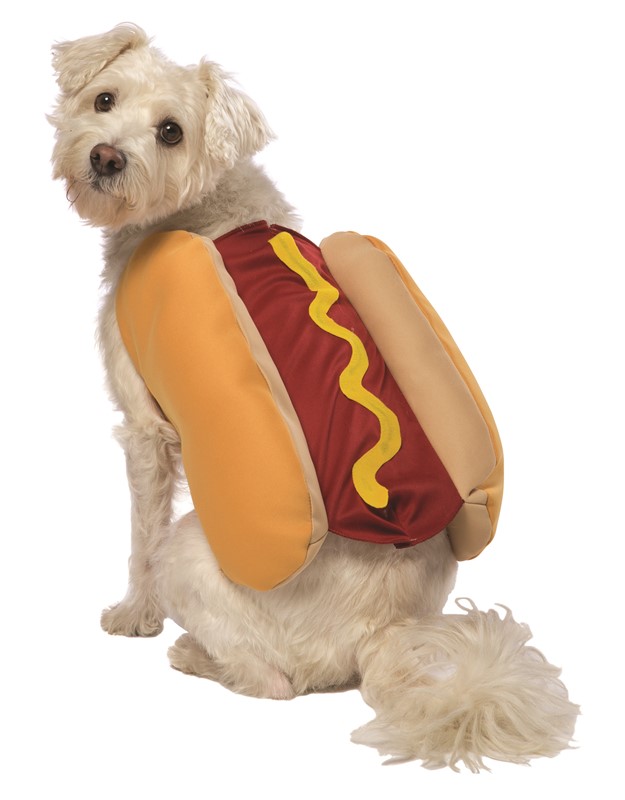 Rasta Imposta Hot Dog Pet Costume, Available in Sizes X-Small to XXX-Large 5008