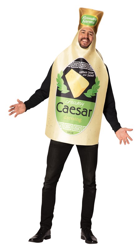 Rasta Imposta Caesar Dressing Bottle Costume, Adult One Size GC2162