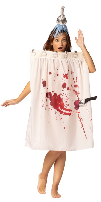 Shower Murder Scene Halloween Costume, Adult One Size