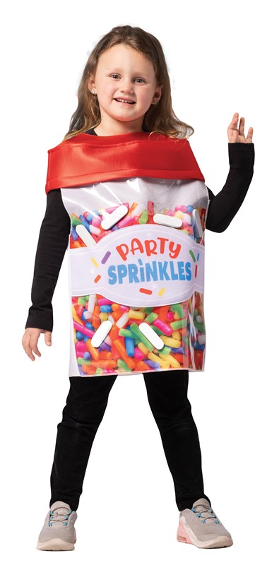 Rasta Imposta Party Sprinkles Halloween Costume, Child Size 3-6 R1771-36