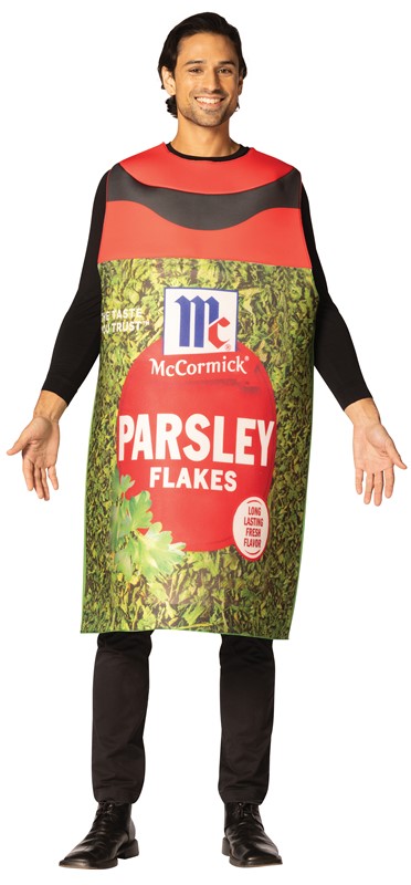Rasta Imposta McCormick Parsley Flakes Halloween Costume, Adult One Size R1009-OS