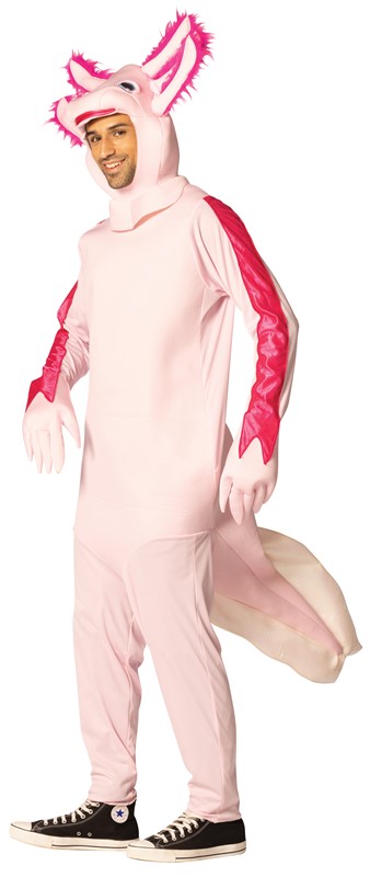 Rasta Imposta Axolotl Fish Halloween Costume, Adult One Size R1374-OS