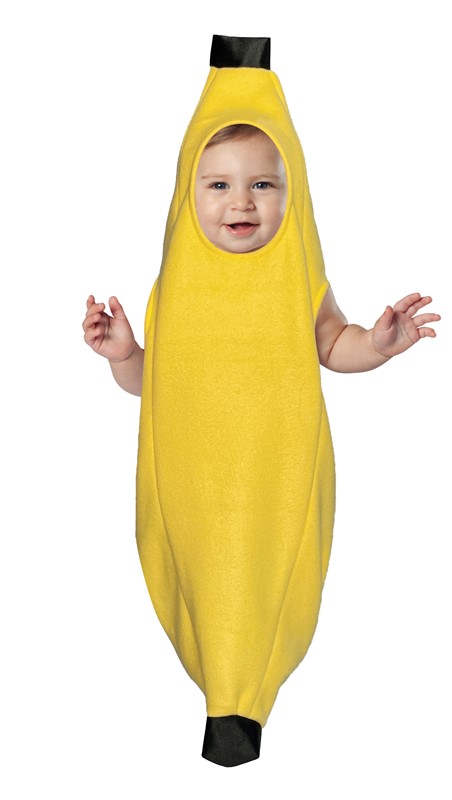 Rasta Imposta Ultimate Banana Baby Bunting Costume, Baby Size 3-9 Months 30002-39
