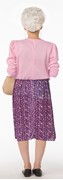 Rasta Imposta Golden Granny Wise Halloween Costume with Wig, Adult Size S-M 5223 View 2