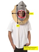 Rasta Imposta Shark Trophy Head Costume, Adult One Size 6478 View 2