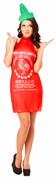 Rasta Imposta Sriracha Dress Costume, Women's Size 4-8 GC4626 View 2