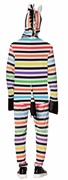 Rasta Imposta Rainbow Zebra Halloween Costume, Adult One Size 7400 View 2