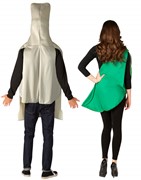 Rasta Imposta Tequila Bottle & Lime Slice Couple Costume 427 View 2