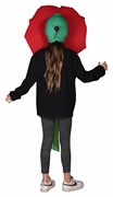 Rasta Imposta Red Rose Flower Costume, Child Size 7-10 GC1167710 View 2
