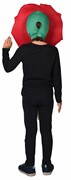 Rasta Imposta Red Rose Flower Costume, Child Size 3-6 1167-36 View 2