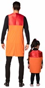 Rasta Imposta Pumpkin Pair Pumpkin Spice Adult & Child 3-6 Combo Halloween Costume Set 20009 View 2