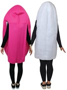 Rasta Imposta Heavy Flow Days Fancy Vagina & Tampon Couples Halloween Costume, Adult One Size 20012 View 2