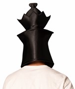 Rasta Imposta Ultimate Deluxe Black Queen Chess Headpiece Mask, Adult One Size R1313-OS View 2