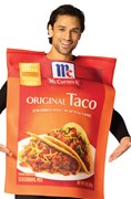 Rasta Imposta McCormick Taco Seasoning Packet Halloween Costume, Adult One Size R1369-OS View 2