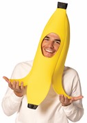 Rasta Imposta Banana Peel Headpiece Halloween Costume, Adult One Size R1354-OS View 2