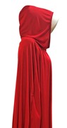 Rasta Imposta Handmaid's Red Fertility Cloak with Bonnet Costume, Adult One Size 7270 View 3