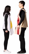 Rasta Imposta Bacon & Eggs Couples Costume, Adult One Size GC7096 View 3