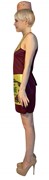 Rasta Imposta Wine Halloween Costume Dress with Hat, Women's Size 2-6 GC6333 View 3