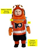Rasta Imposta NHL Gritty Philadelphia Flyer's Costume, Baby 6-12 months 549 View 3