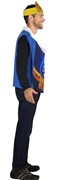 Rasta Imposta Kraft Mac and Cheese Cup Costume, Adult One Size 1710 View 3