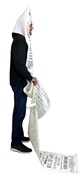 Rasta Imposta EXS-ively Long Pharmacy Receipt Costume, Adult One Size GC9225 View 3