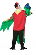Rasta Imposta Lightweight Parrot Costume, Adult One Size GC327 View 3