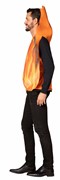 Rasta Imposta Flaming Fire Costume, Adult One Size GC1684 View 3