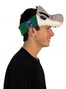 Rasta Imposta NHL Sharkie San Jose Sharks Headband, Adult One Size 582 View 3