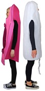 Rasta Imposta Heavy Flow Days Fancy Vagina & Tampon Couples Halloween Costume, Adult One Size 20012 View 3