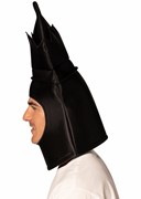 Rasta Imposta Ultimate Deluxe Black Queen Chess Headpiece Mask, Adult One Size R1313-OS View 3