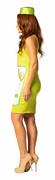 Rasta Imposta 99 Sour Apple Dress Costume, Women's Size 2-8 R1395-SM View 3