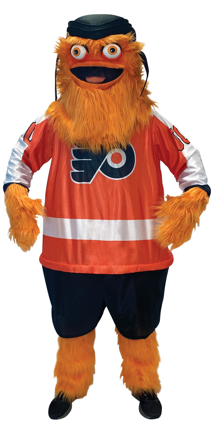  Rasta Imposta Family NHL's Philadelphia Flyers Gritty Mascot  Head-wear 4 Piece Fan Pack, One Size Orange : Sports & Outdoors