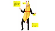 Rasta Imposta Ultimate Banana Fruit Costume, Adult Size 1210 View 4