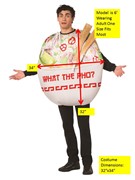 Rasta Imposta Pho Noodle Bowl Costume, Adult One Size GC1862 View 4
