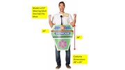 Rasta Imposta The Price is Right Showcase Showdown Costume, Adult One Size 3836 View 4
