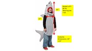 Rasta Imposta Sand Shark Costume, Child Size 7-10 GC6526MD View 4
