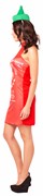Rasta Imposta Sriracha Dress Costume, Women's Size 4-8 GC4626 View 4