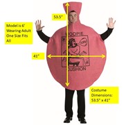 Rasta Imposta Woopie Cushion Costume, Adult One Size GC7146 View 4