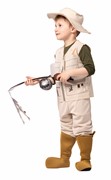 Rasta Imposta Future Fisherman Costume, Child Size 3-4 GC9560 View 4