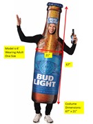 Rasta Imposta Bud Light Beer Bottle Costume, Adult One Size 1477 View 4