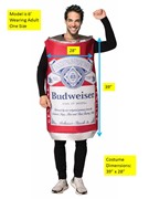 Rasta Imposta Budweiser Vintage Beer Can Costume, Adult One Size 1481 View 4