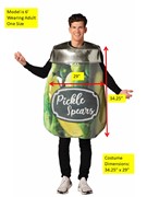 Rasta Imposta Pickle Jar Halloween Costume, Adult One Size GC6584 View 4