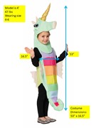 Rasta Imposta Magical Seahorse Halloween Costume, Child Size 4-6 GC921546 View 4