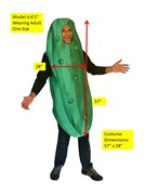 Rasta Imposta Ultimate Pickle Halloween Costume, Green, Adult One Size 1209 View 4