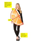 Rasta Imposta Orange Fruit Slice Halloween Costume, Adult One Size 6188 View 4